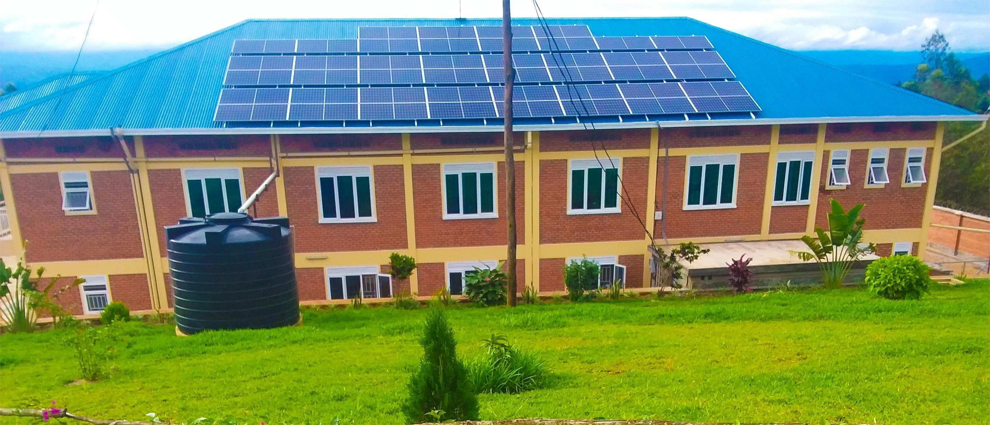 Interior view of the new dormitory facilities